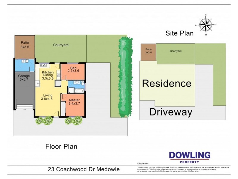 1/23 Coachwood Drive, Medowie NSW 2318 Floorplan
