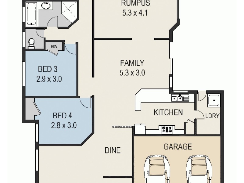 60 Rosewood Drive, Medowie NSW 2318 Floorplan