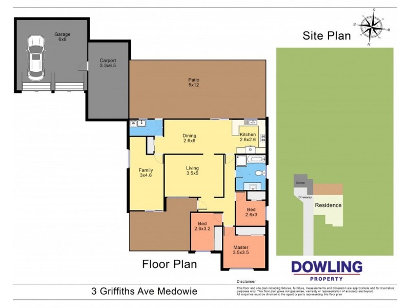 3 GRIFFITHS AVENUE, Medowie NSW 2318 Floorplan