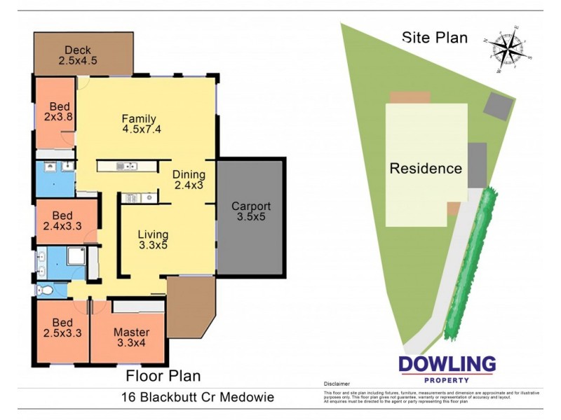 16 BLACKBUTT CRESCENT, Medowie NSW 2318 Floorplan