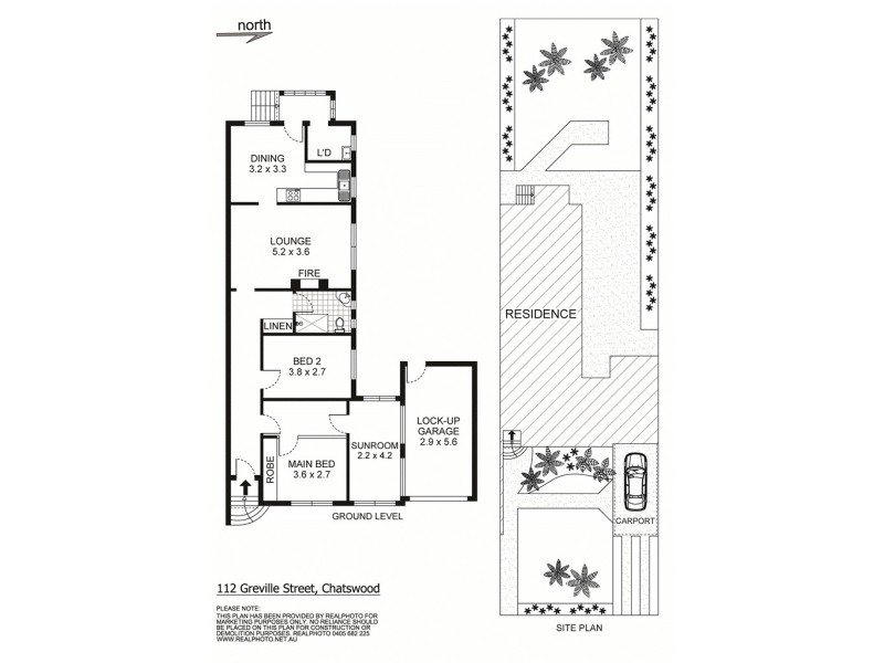 112 Greville Street, Chatswood NSW 2067 Floorplan