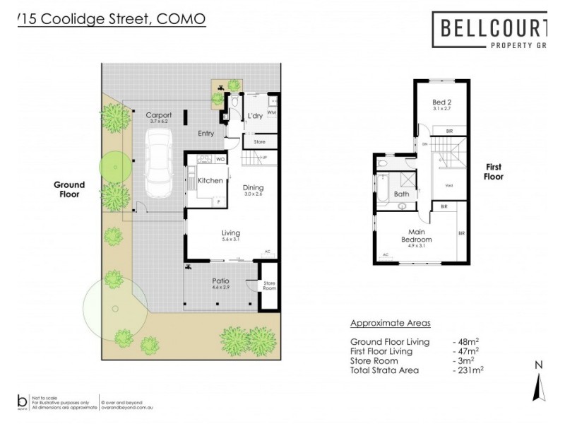 2/15 Coolidge Street, Como WA 6152 Floorplan