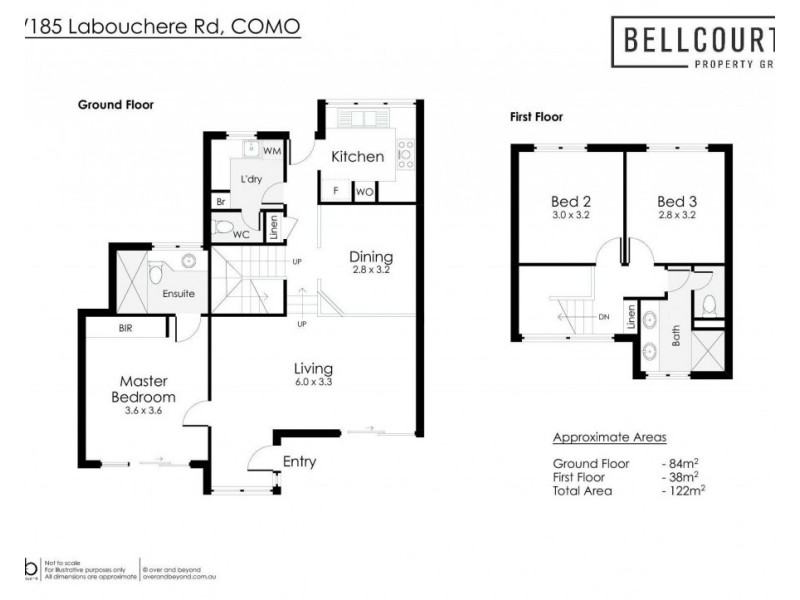 8/185 Labouchere Road, Como WA 6152 Floorplan