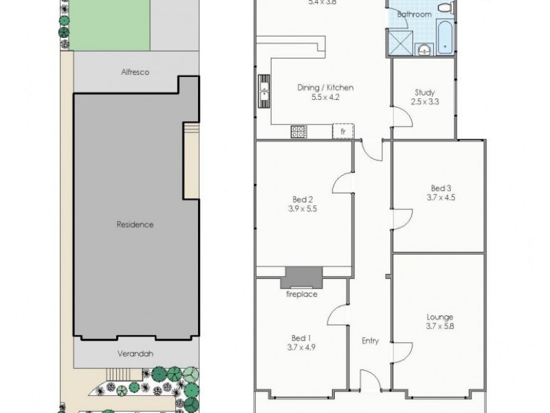 404 Bulwer Street, West Perth WA 6005 Floorplan