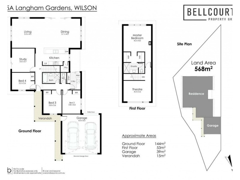 45A Langham Gardens, Wilson WA 6107 Floorplan