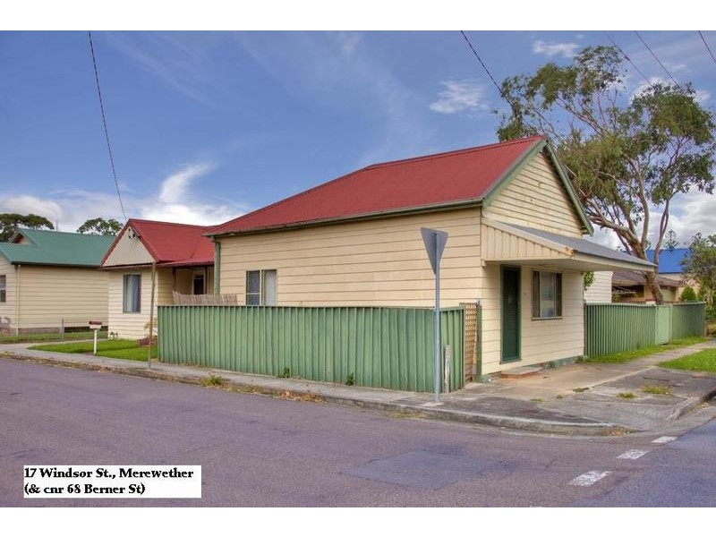 17 Winsor Street (& Cnr 68 Berner St), Merewether NSW 2291