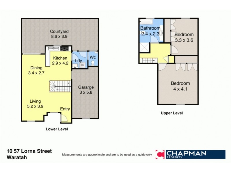 10/57 LORNA ST, Waratah NSW 2298 Floorplan