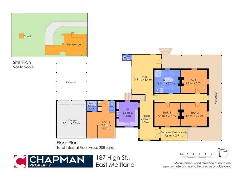 187 High Street, East Maitland NSW 2323 Floorplan