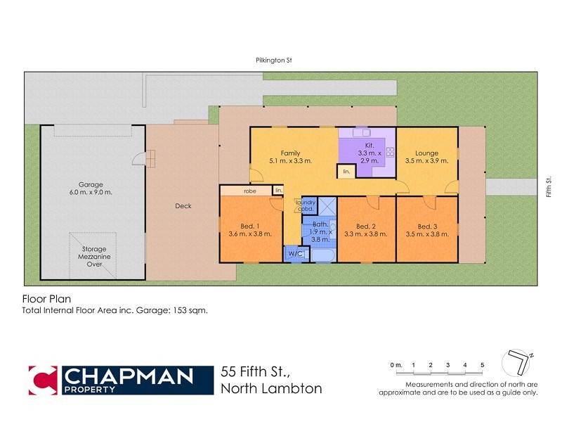 55 Fifth Street, North Lambton NSW 2299 Floorplan