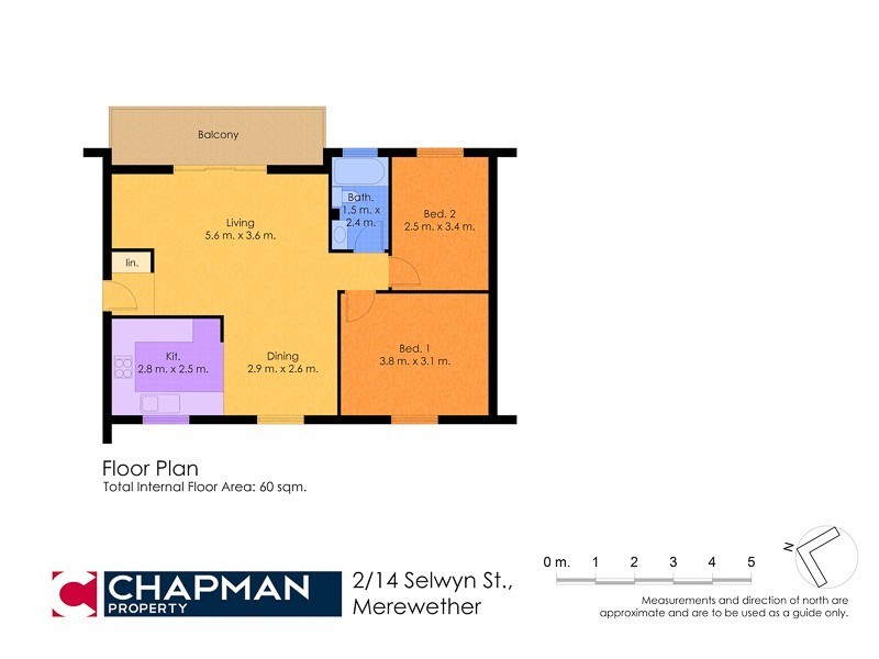 2/14 Selwyn Street, Merewether NSW 2291 Floorplan