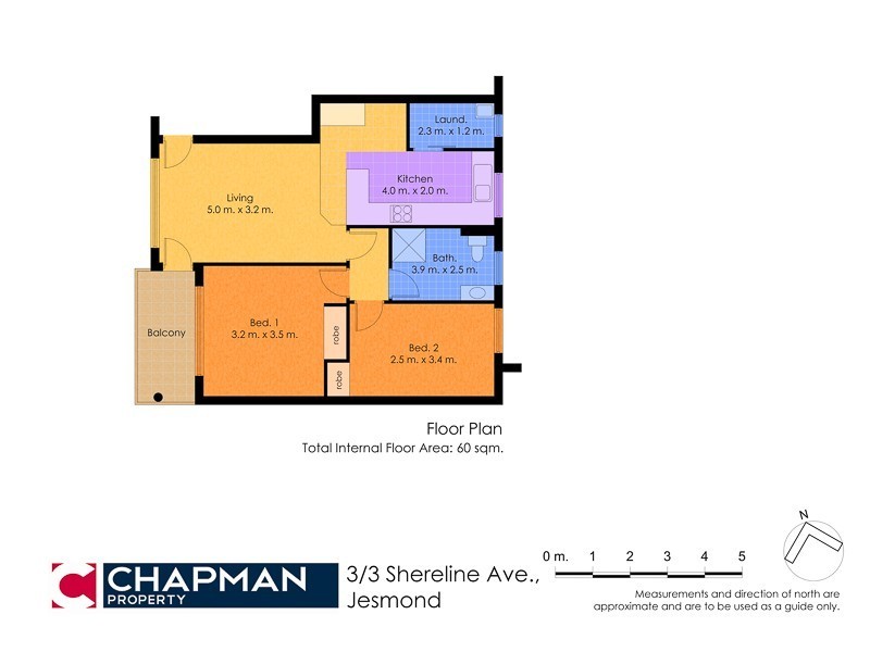 3/3 Shereline Avenue, Jesmond NSW 2299 Floorplan