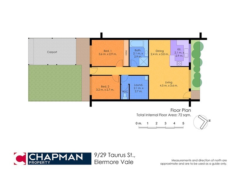 9/29 Taurus Street, Elermore Vale NSW 2287 Floorplan