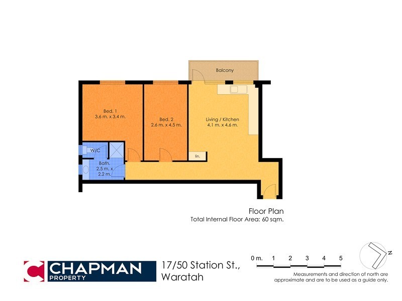 17/50 Station Street, Waratah NSW 2298 Floorplan
