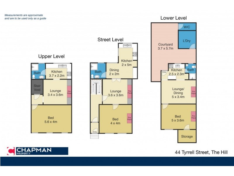 44 Tyrrell Street, The Hill NSW 2300 Floorplan