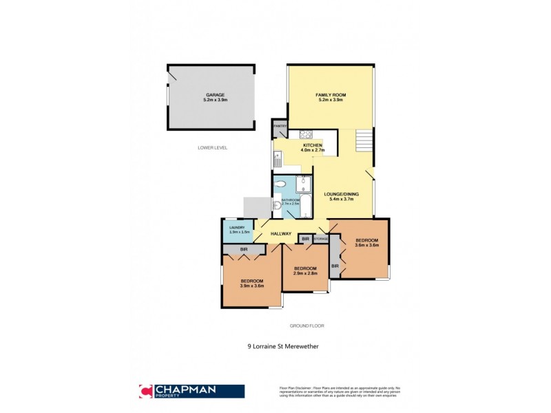 9 Lorraine Street, Merewether NSW 2291 Floorplan