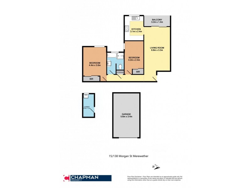 15/138 Morgan Street, Merewether NSW 2291 Floorplan