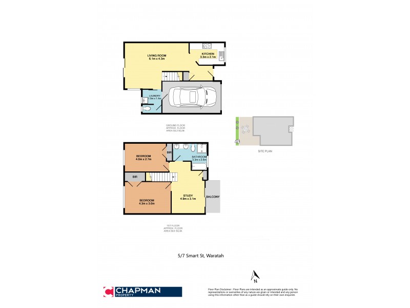 5/7 SMART STREET, Waratah NSW 2298