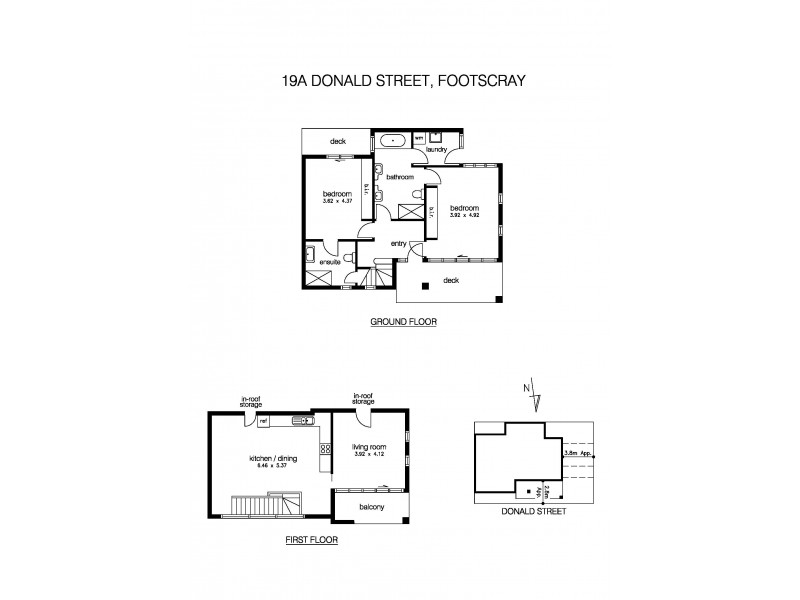 19A Donald Street, Footscray VIC 3011 Floorplan