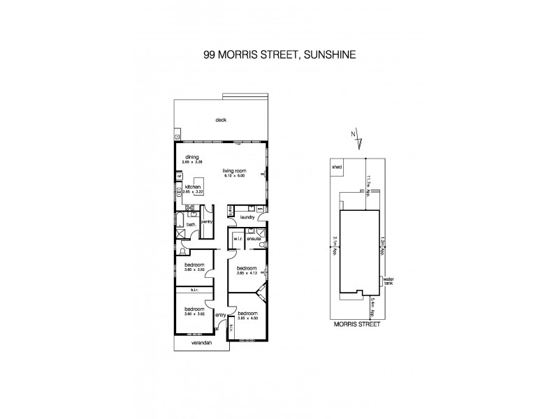 99 Morris Street, Sunshine VIC 3020 Floorplan