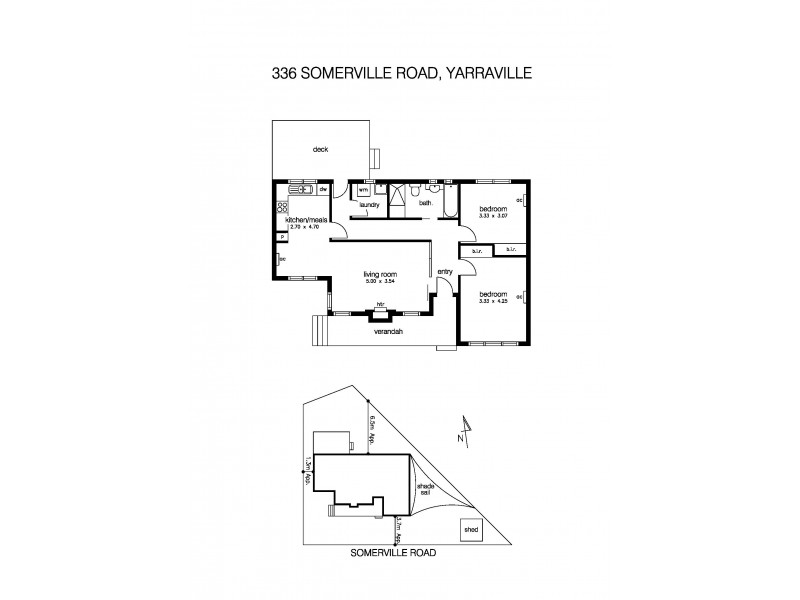336 Somerville Road, Kingsville VIC 3012 Floorplan