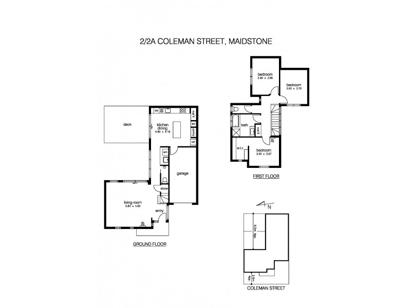 2/2A Coleman Street, Maidstone VIC 3012 Floorplan