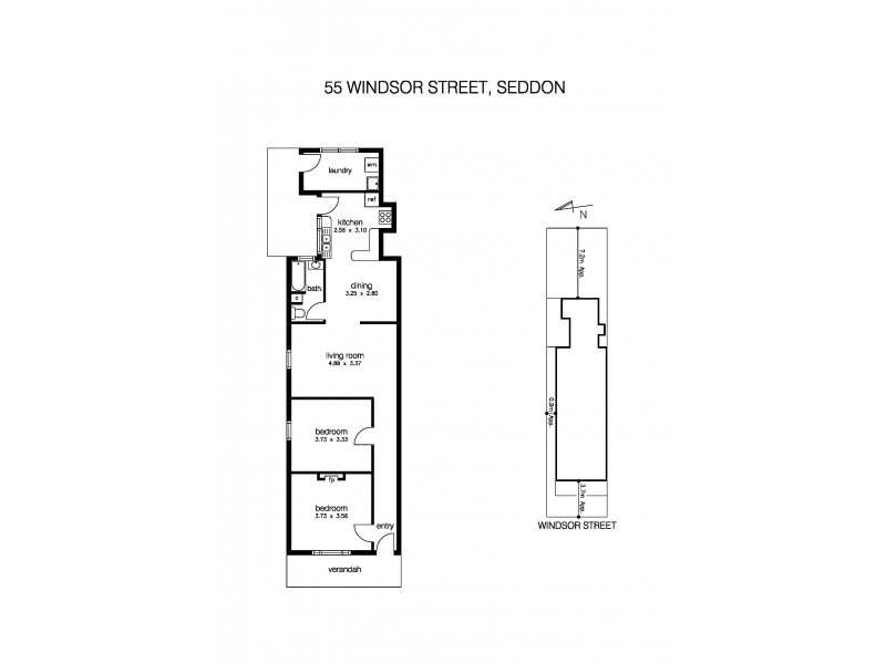 55 Windsor Street, Seddon VIC 3011 Floorplan