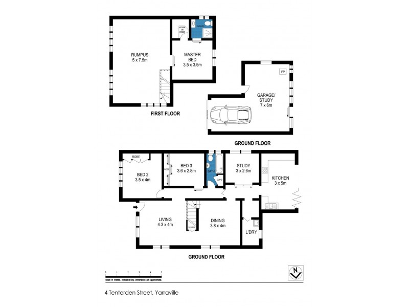 4 Tenterden Street, Yarraville VIC 3013 Floorplan