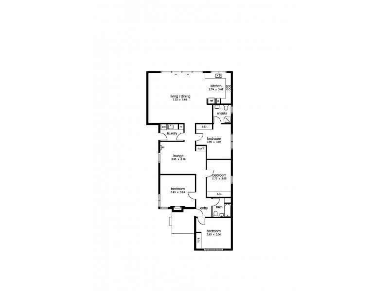 4 Freeman Street, Yarraville VIC 3013 Floorplan
