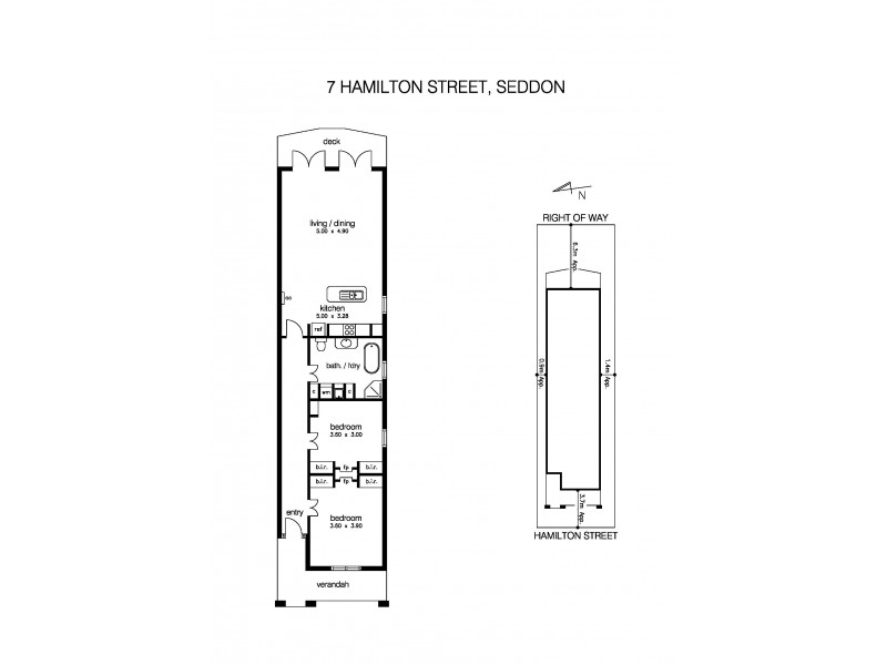 7 Hamilton Street, Seddon VIC 3011 Floorplan