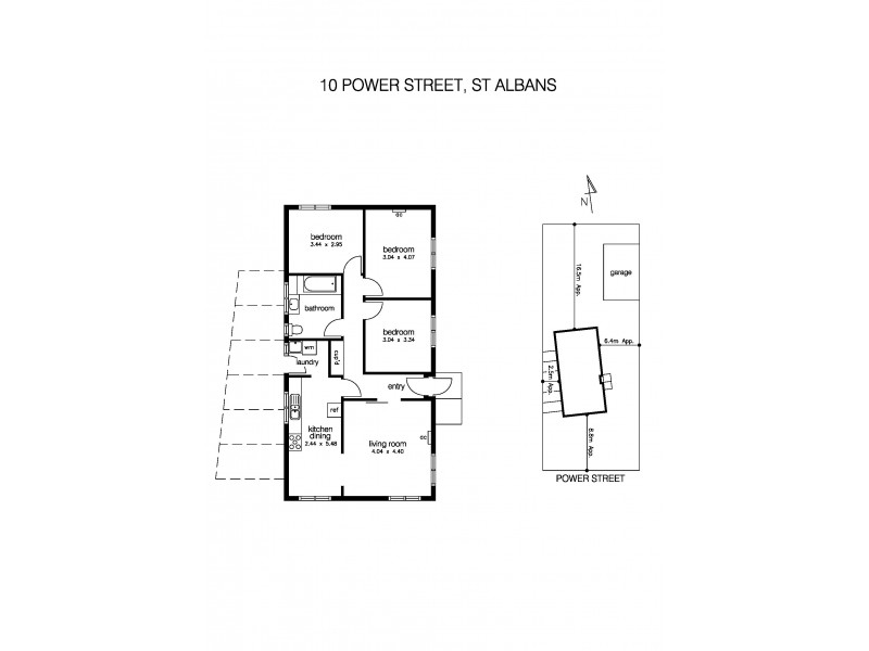 10 Power Street, St Albans VIC 3021 Floorplan