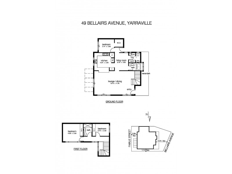 49 Bellairs Avenue, Yarraville VIC 3013 Floorplan