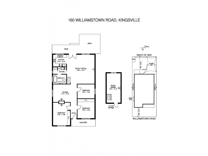 160 Williamstown Road, Kingsville VIC 3012 Floorplan