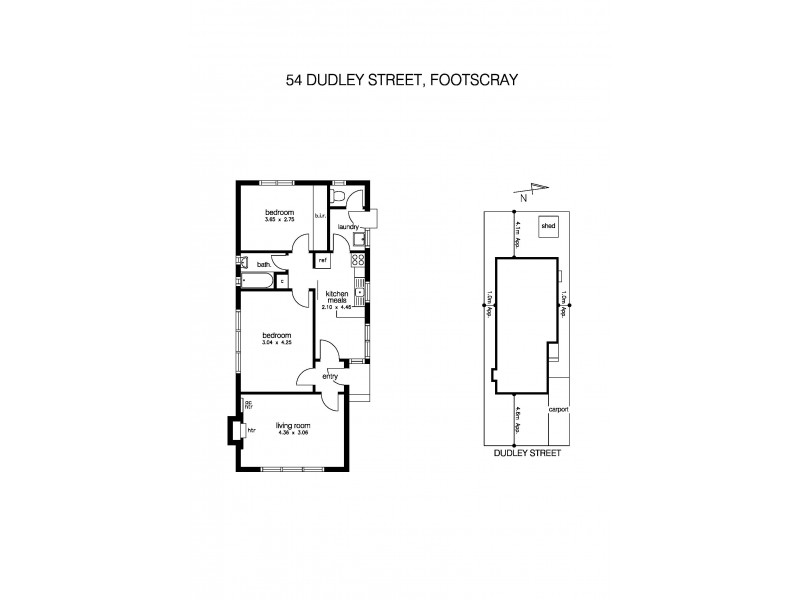 54 Dudley Street, Footscray VIC 3011 Floorplan