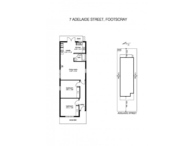 7 Adelaide Street, Footscray VIC 3011 Floorplan