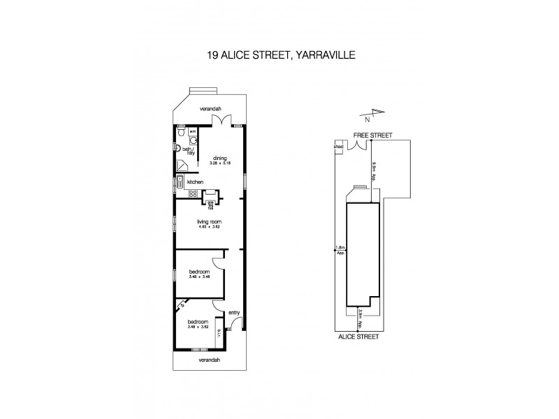 19 Alice Street, Yarraville VIC 3013 Floorplan
