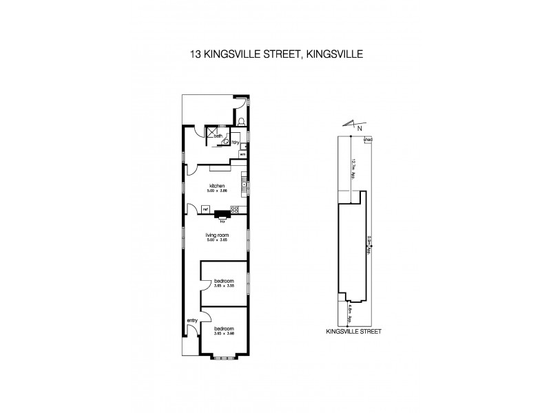 13 Kingsville Street, Kingsville VIC 3012 Floorplan