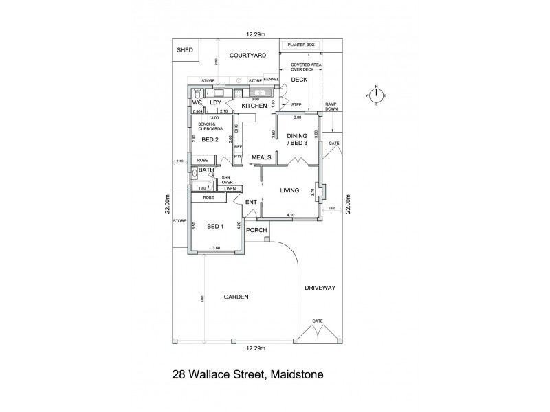 28 Wallace Street, Maidstone VIC 3012 Floorplan