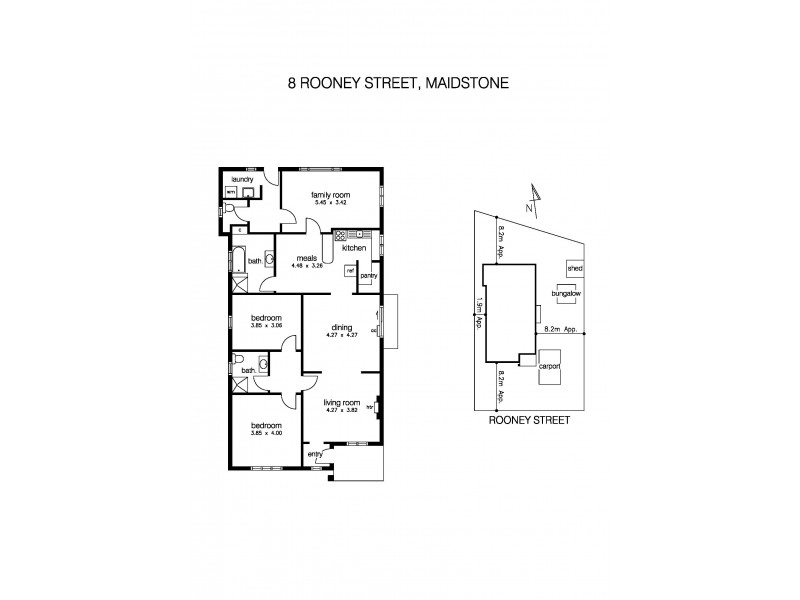 8 Rooney Street, Maidstone VIC 3012 Floorplan