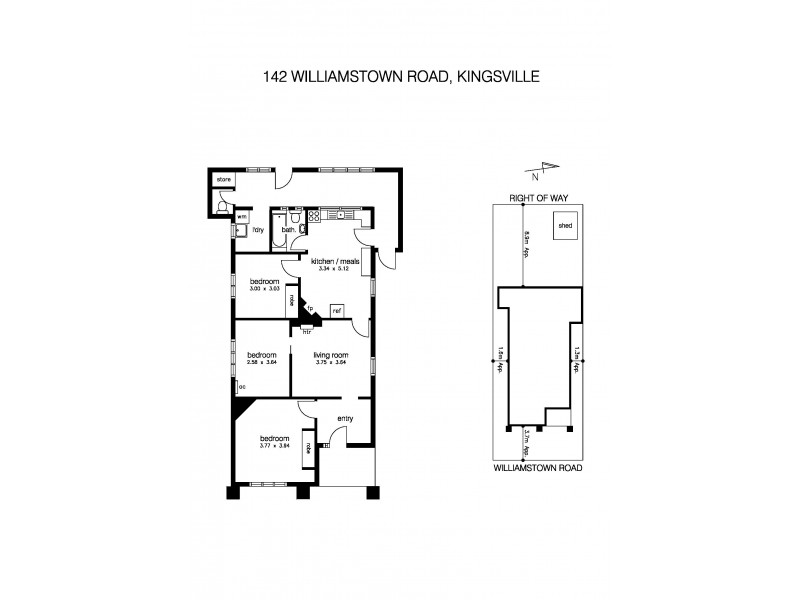 142 Williamstown Road, Kingsville VIC 3012 Floorplan