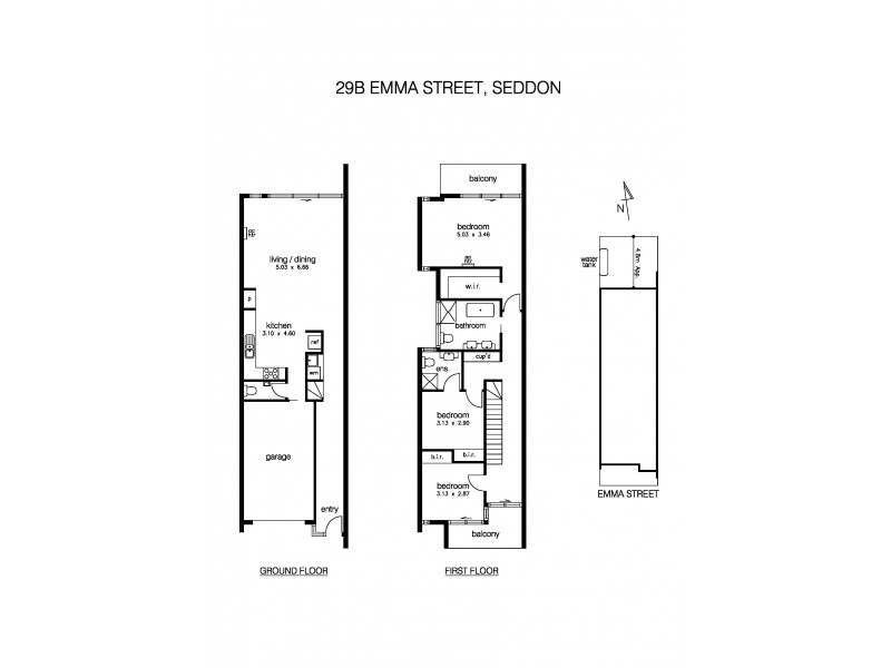 29B Emma Street, Seddon VIC 3011 Floorplan