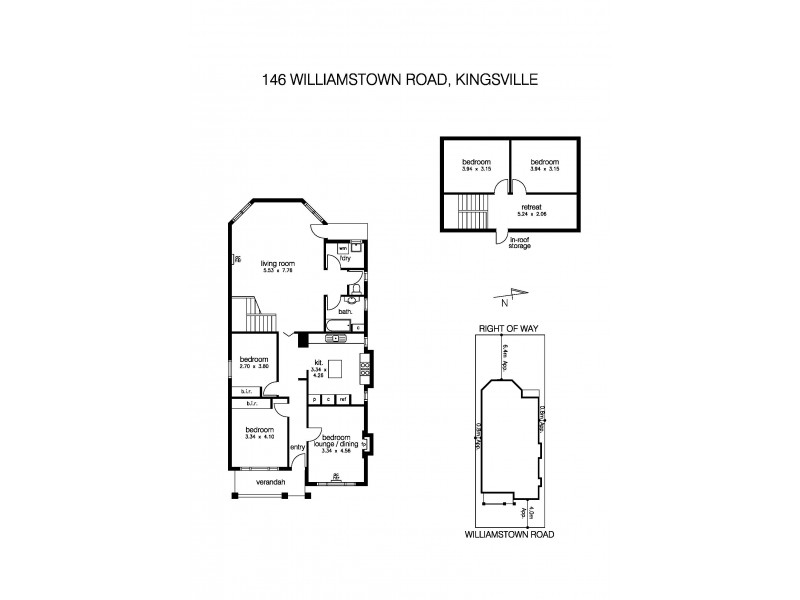 146 Williamstown Road, Kingsville VIC 3012 Floorplan
