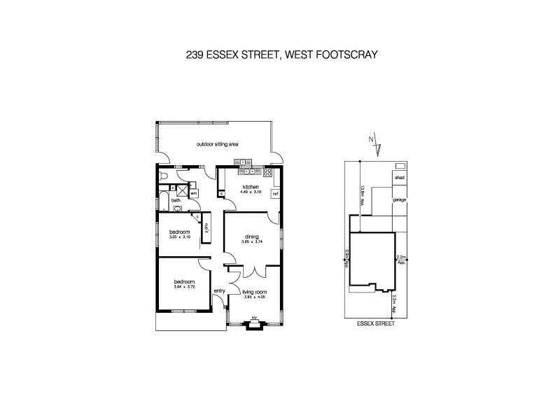 239 Essex Street, West Footscray VIC 3012 Floorplan