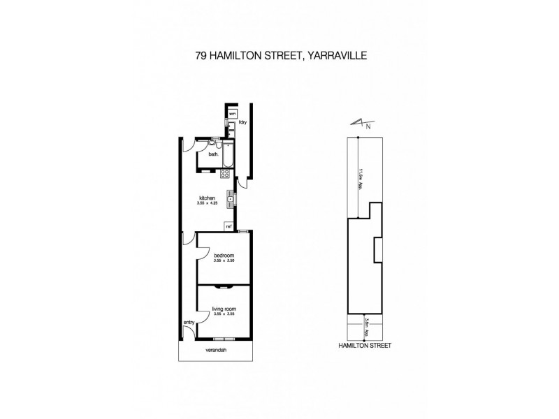 79 Hamilton Street, Yarraville VIC 3013 Floorplan