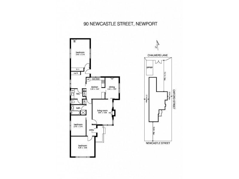 90 Newcastle Street, Newport VIC 3015 Floorplan