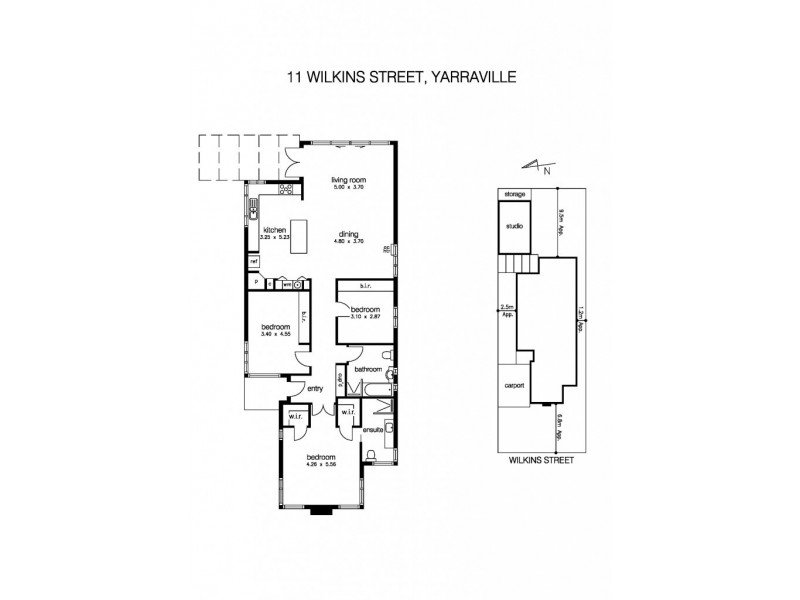 11 Wilkins Street, Yarraville VIC 3013 Floorplan