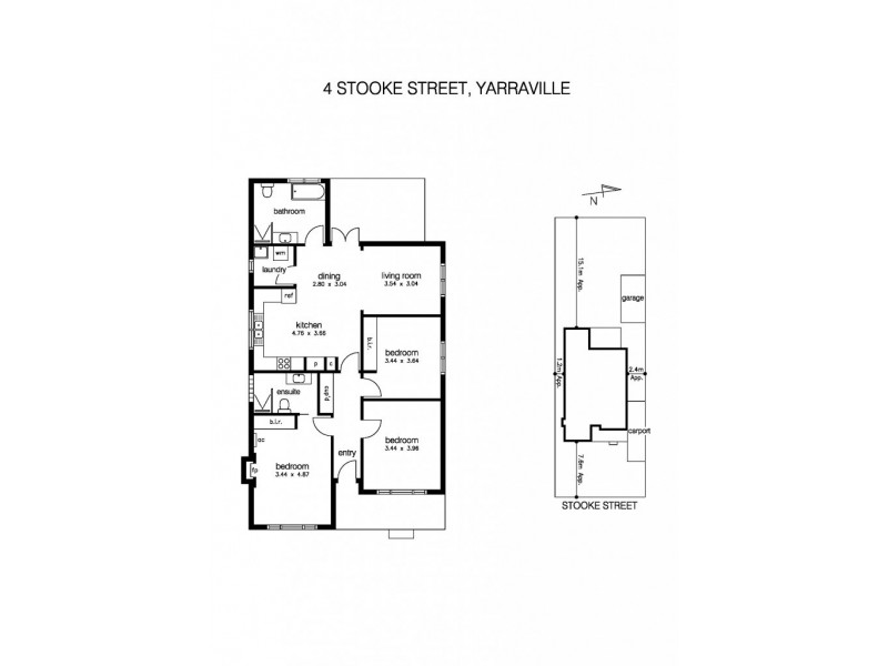 4 Stooke Street, Yarraville VIC 3013 Floorplan