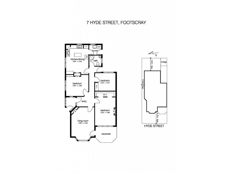 7 Hyde Street, Footscray VIC 3011 Floorplan