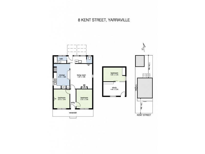 8 Kent Street, Yarraville VIC 3013 Floorplan