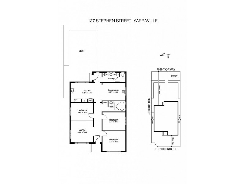 137 Stephen Street, Yarraville VIC 3013 Floorplan