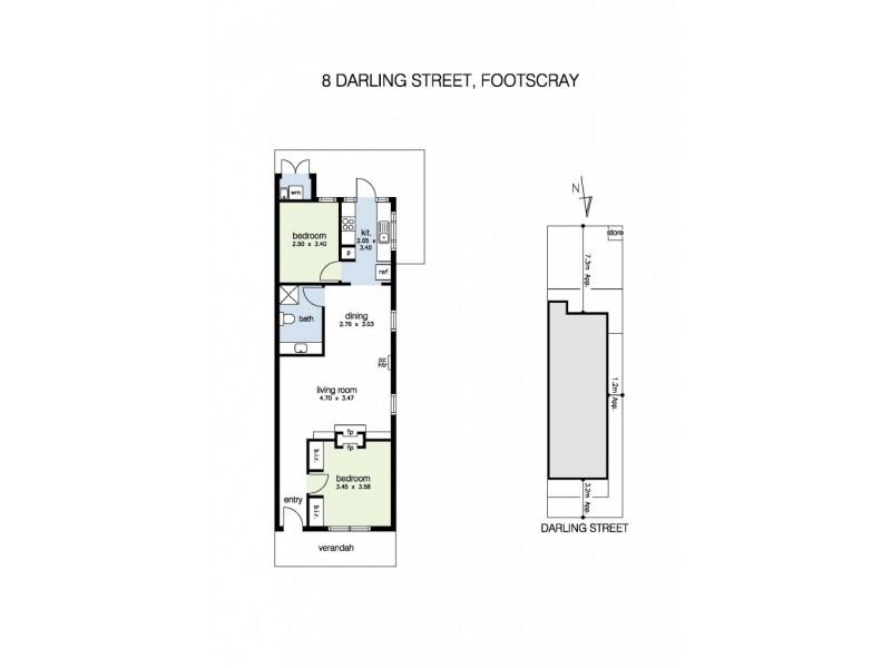 8 Darling Street, Footscray VIC 3011 Floorplan